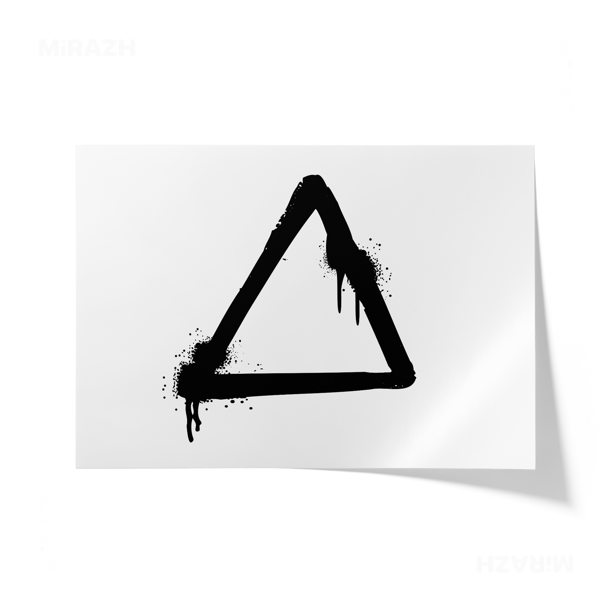 RisingTriangle Giclee Print 03