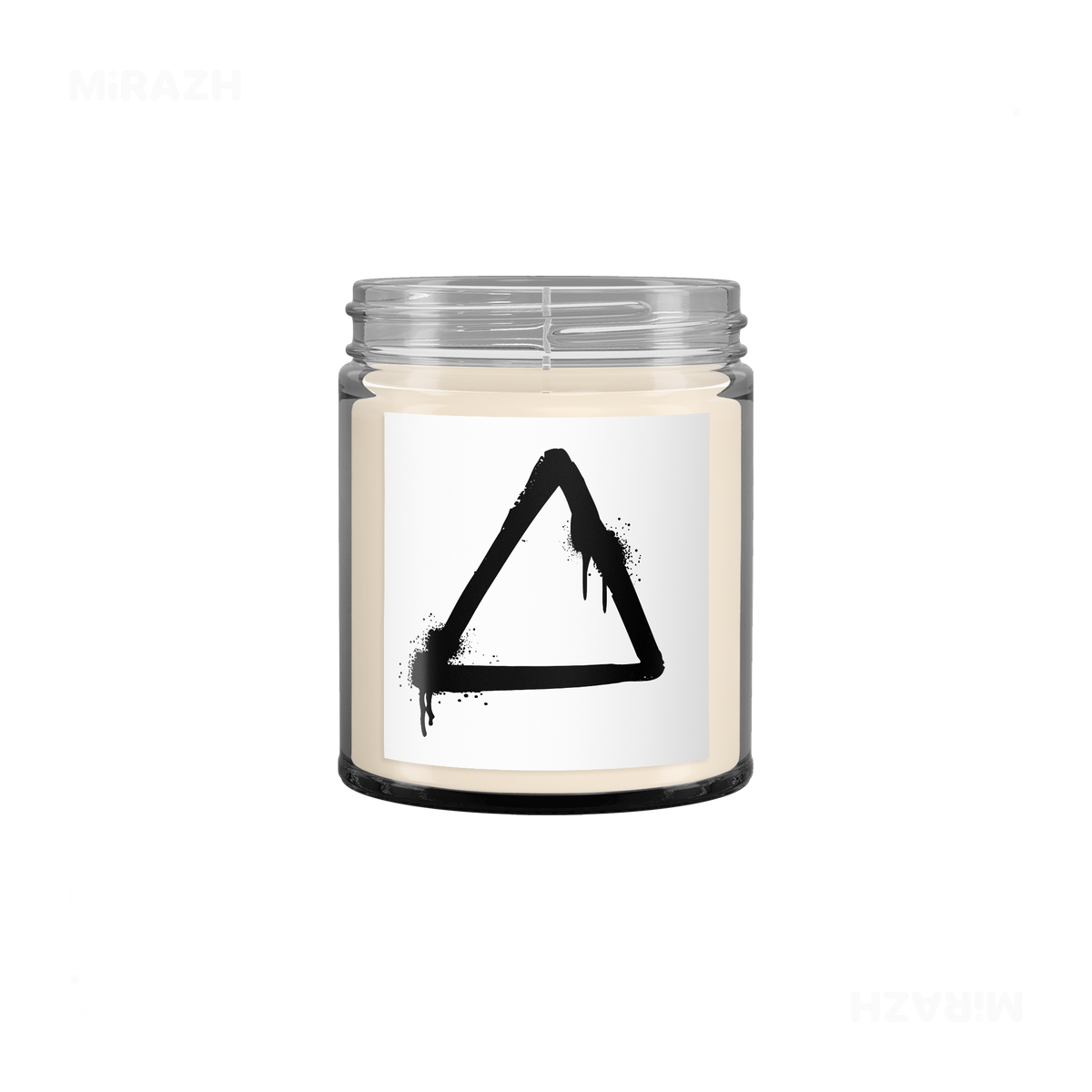 RisingTriangle Scented Candle 03 Clear