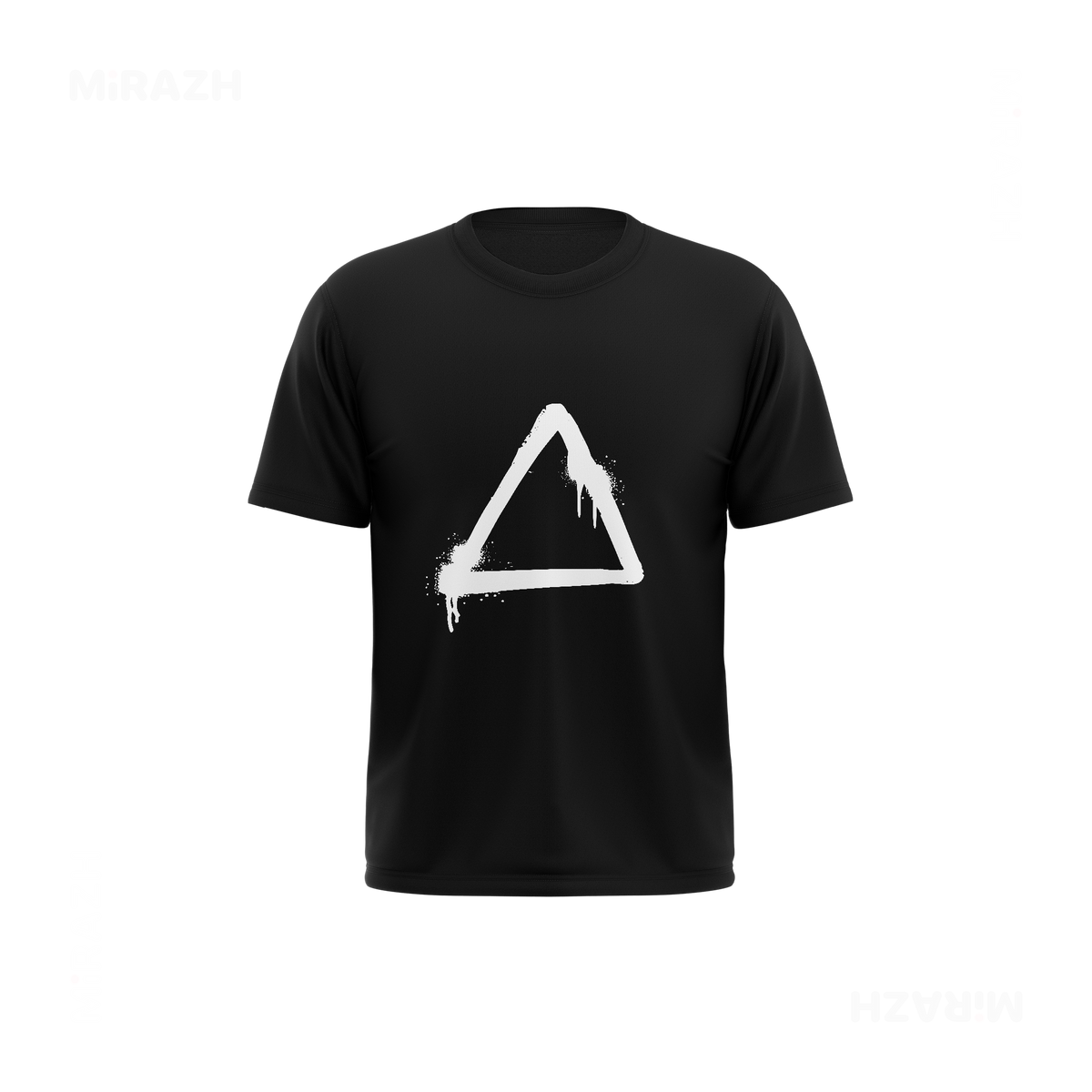 RisingTriangle Youth T Shirt 01 Black