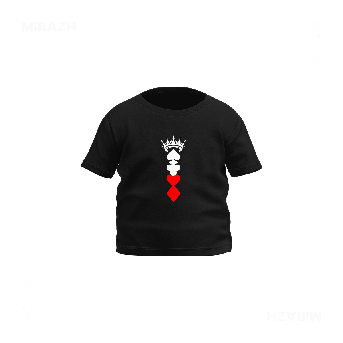 RoyalSuitStack Baby T Shirt 01 Black