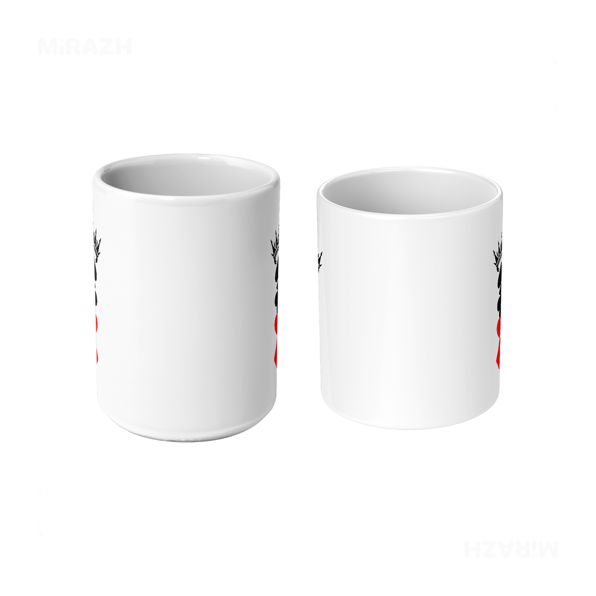 RoyalSuitStack Ceramic Mug 09 White