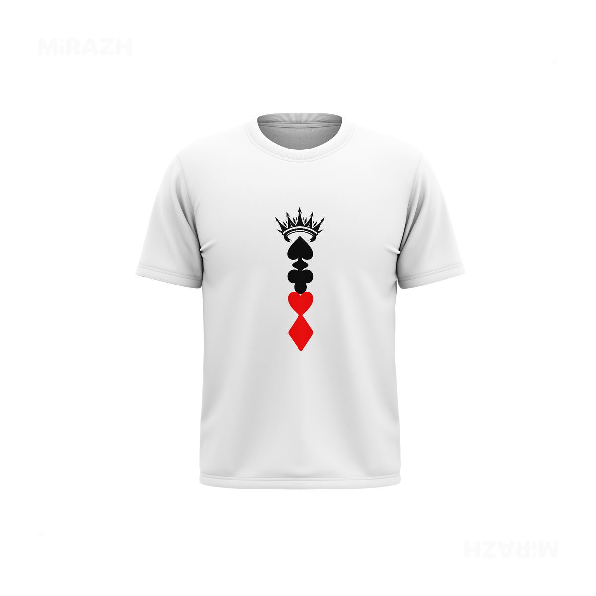 RoyalSuitStack Couple T Shirt 03 White