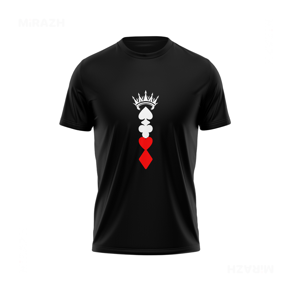 RoyalSuitStack Couple T Shirt 04 Black