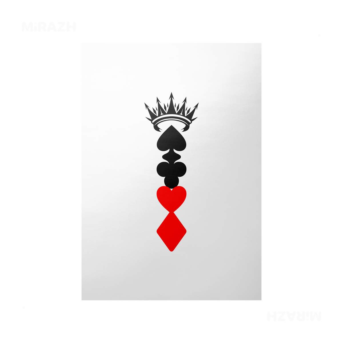 RoyalSuitStack Frameless Poster 01 Matte