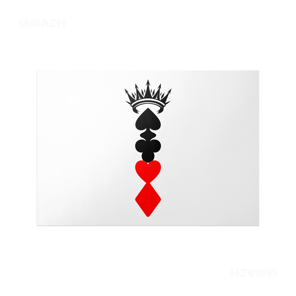 RoyalSuitStack Frameless Poster 03 Matte