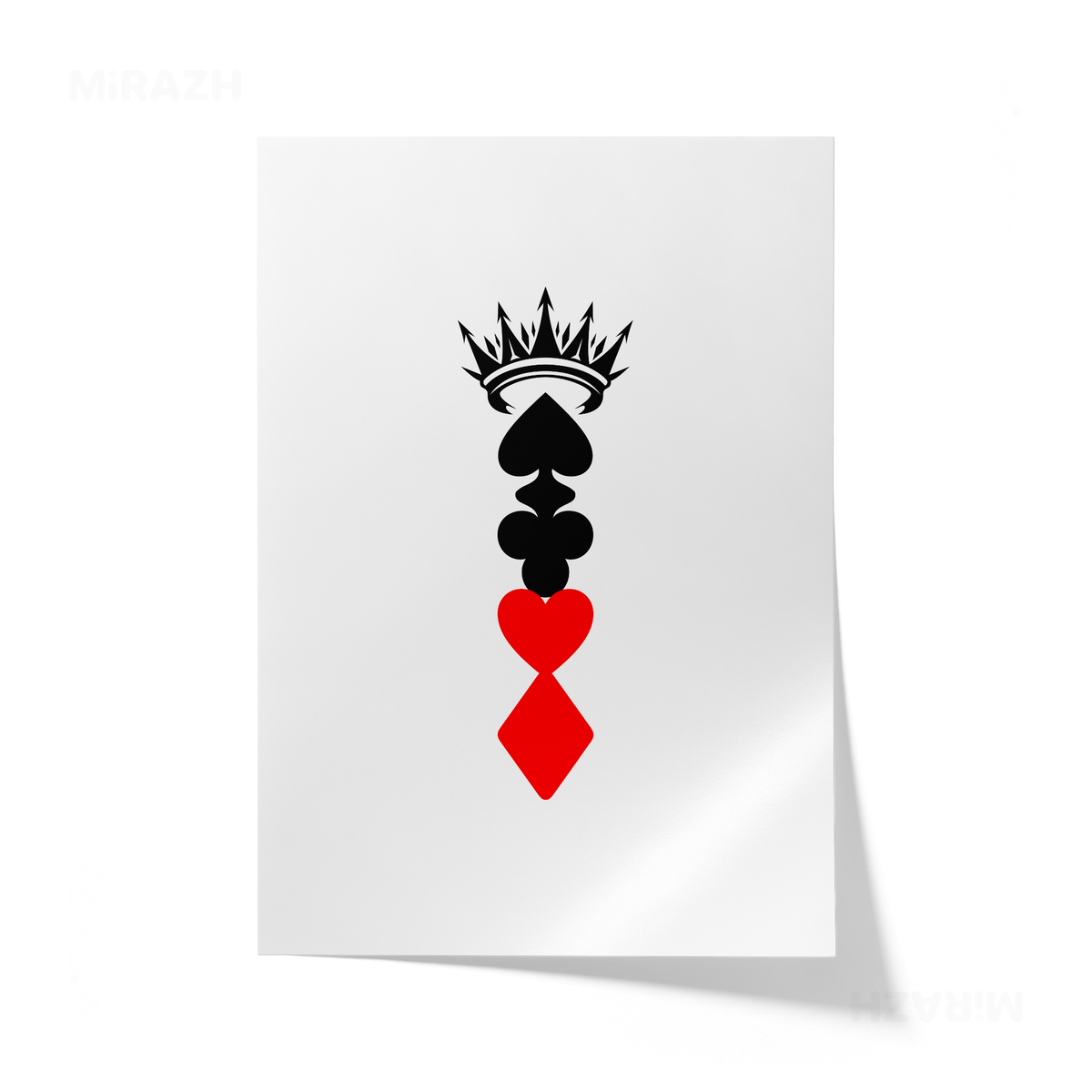 RoyalSuitStack Giclee Print 01