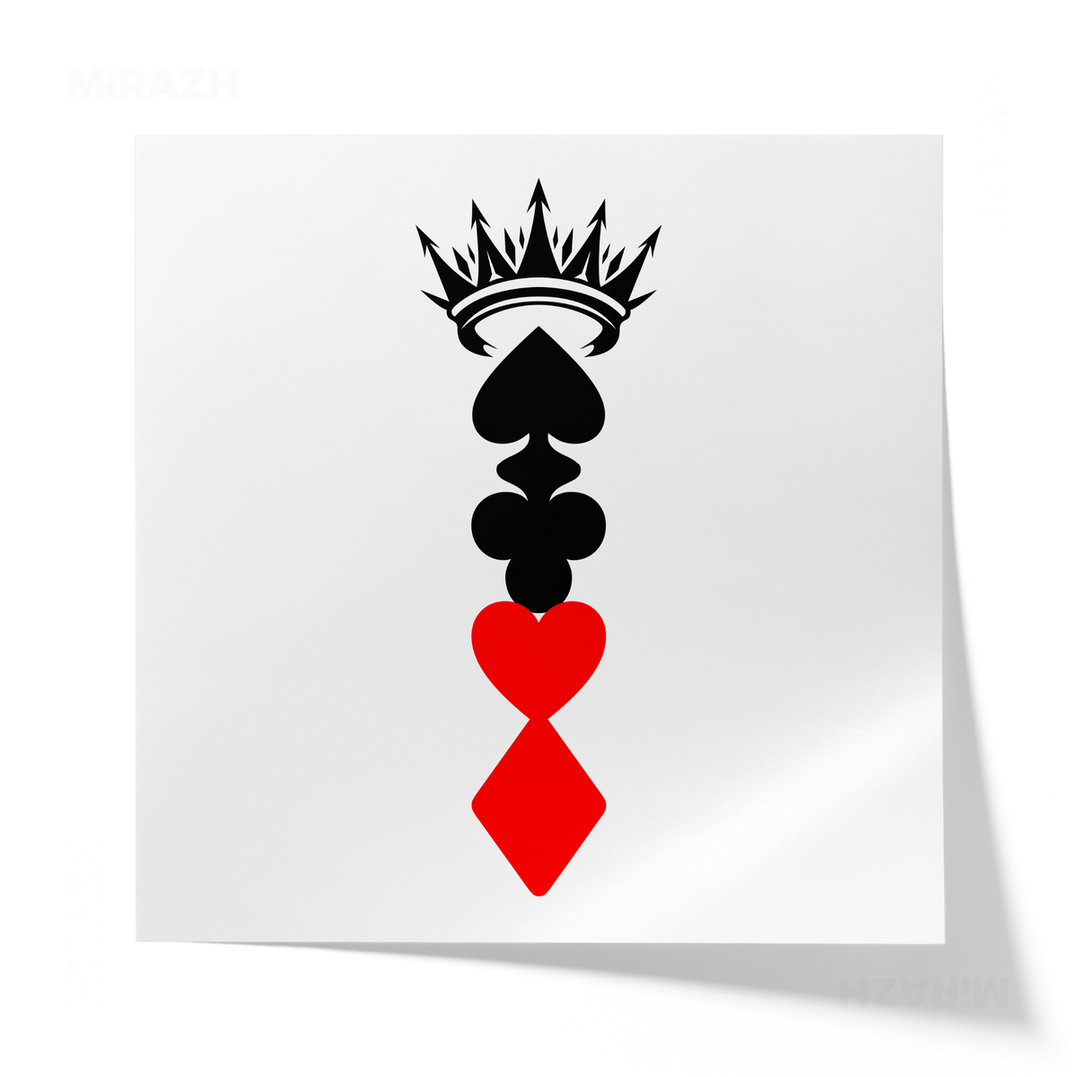 RoyalSuitStack Giclee Print 04