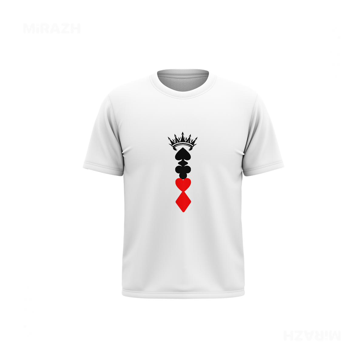 RoyalSuitStack Youth T Shirt 01 White