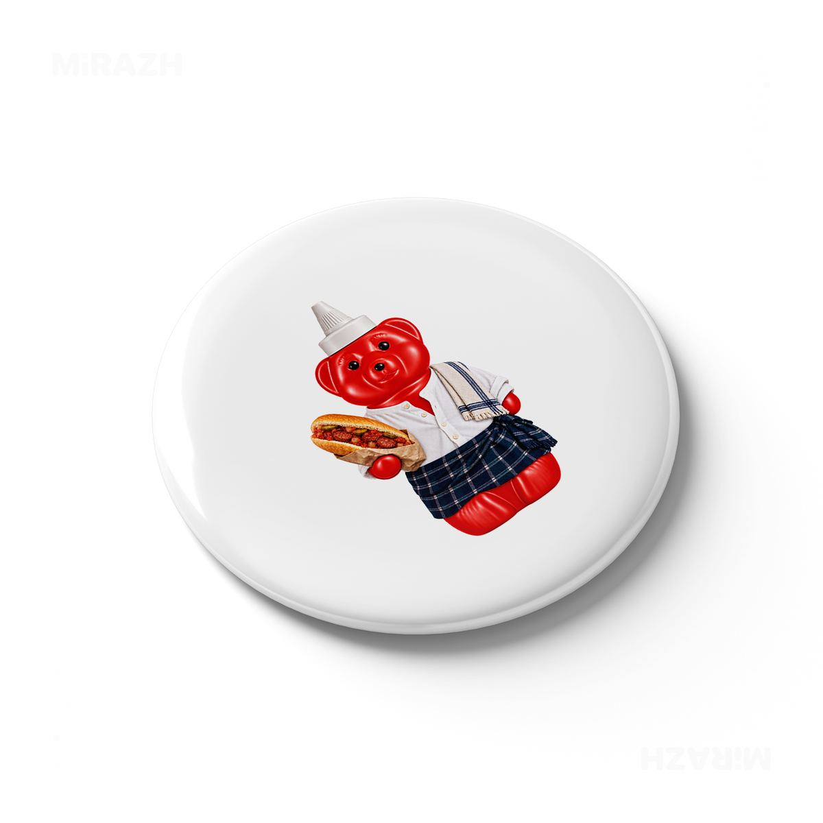 SosKhersiBandari Button Magnet 03 Round