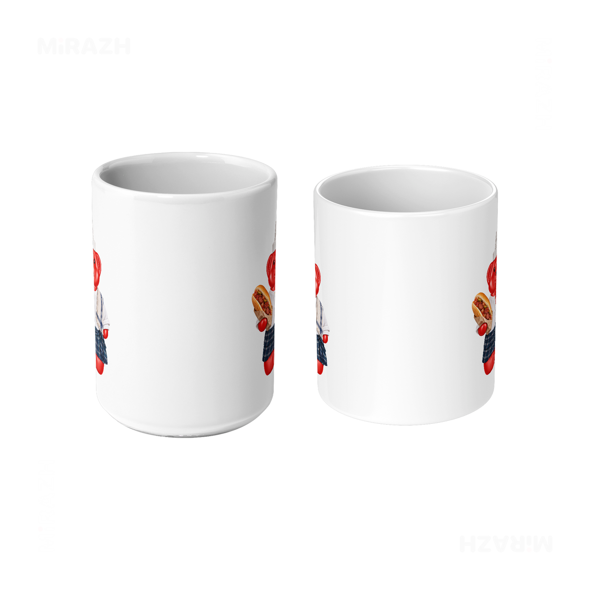 SosKhersiBandari Ceramic Mug 09 White