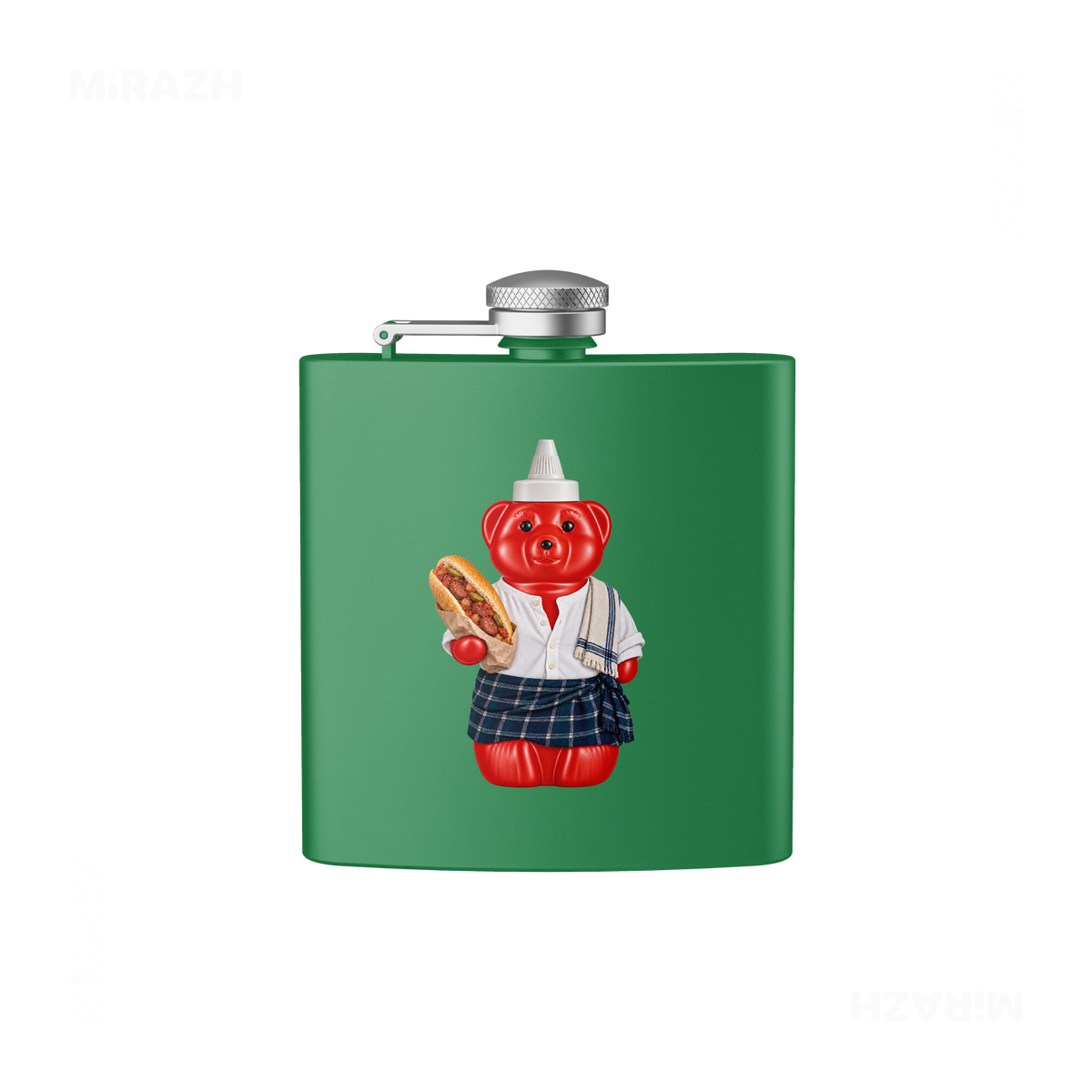 SosKhersiBandari Hip Flasks 01 Green