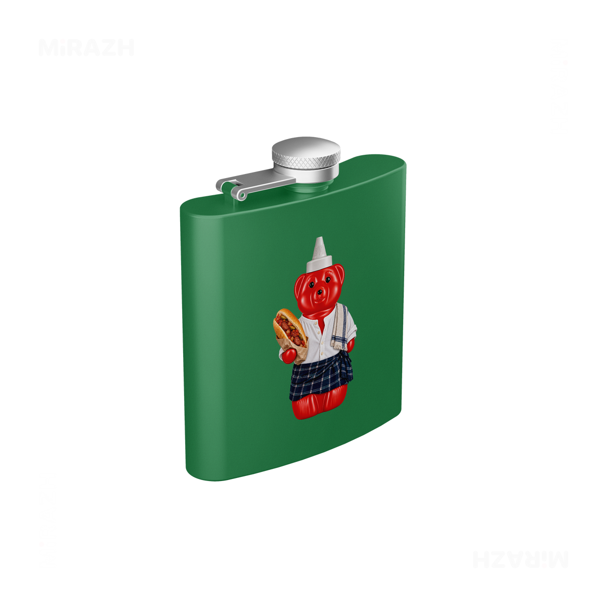 SosKhersiBandari Hip Flasks 03 Green