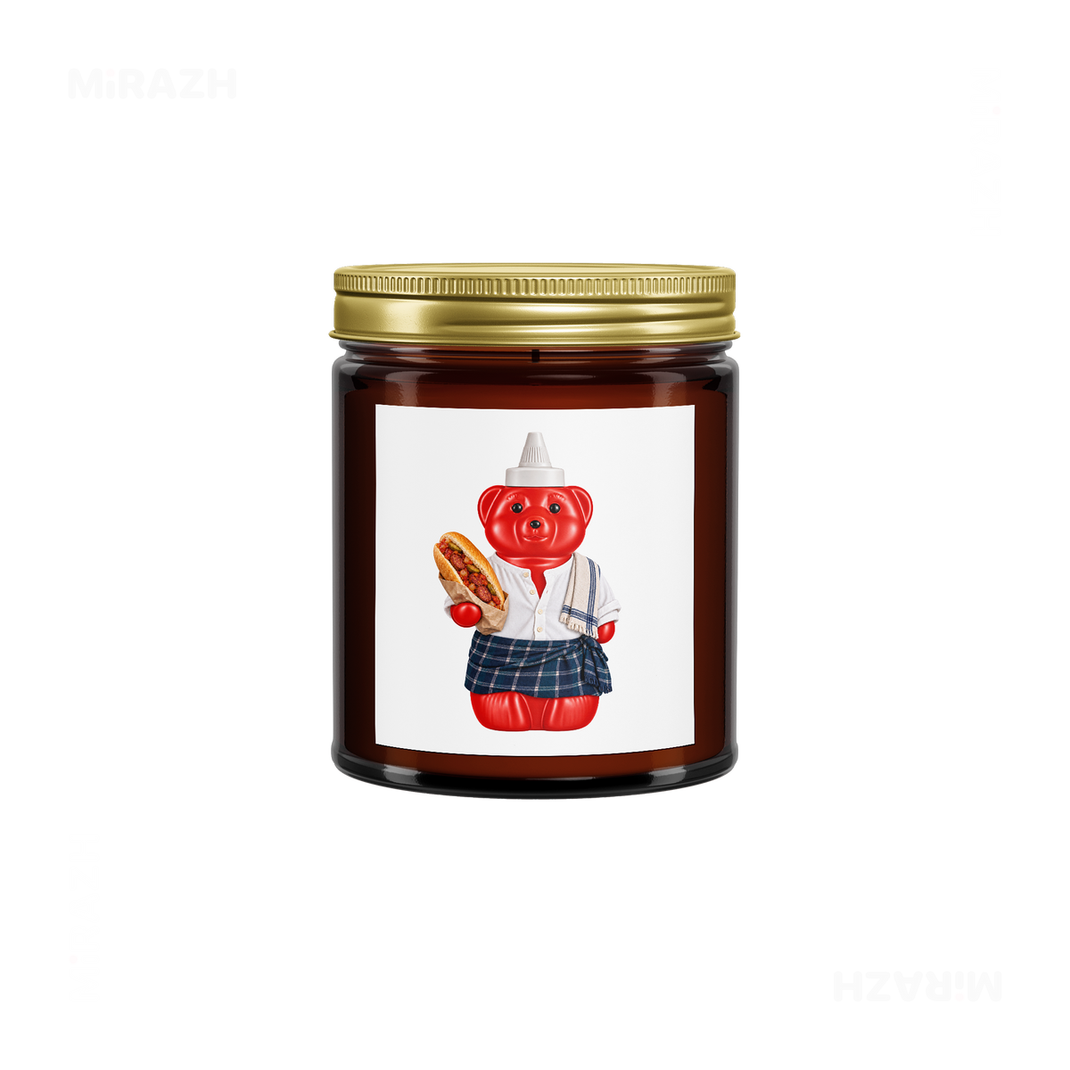 SosKhersiBandari Scented Candle 04 Amber