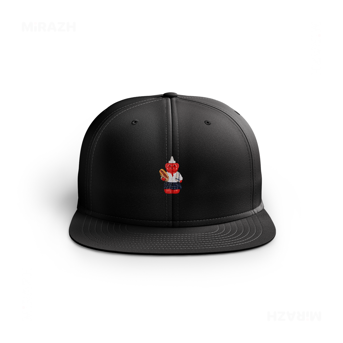 SosKhersiBandari Snapback Caps 01 Black DTF