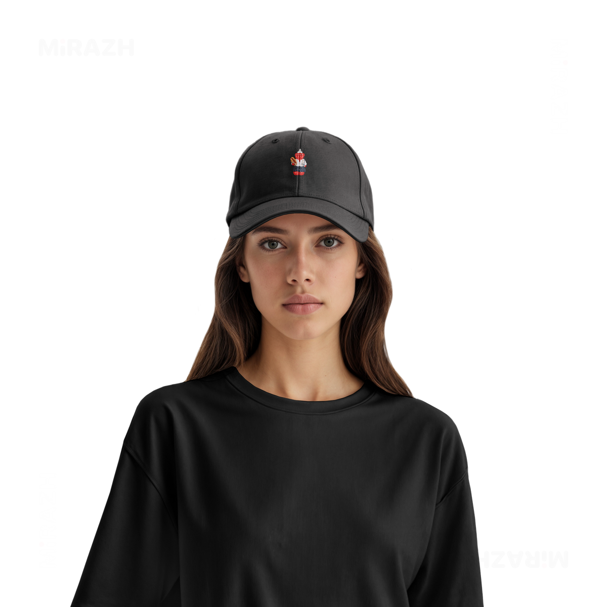 SosKhersiBandari Snapback Caps 07 Black DTF