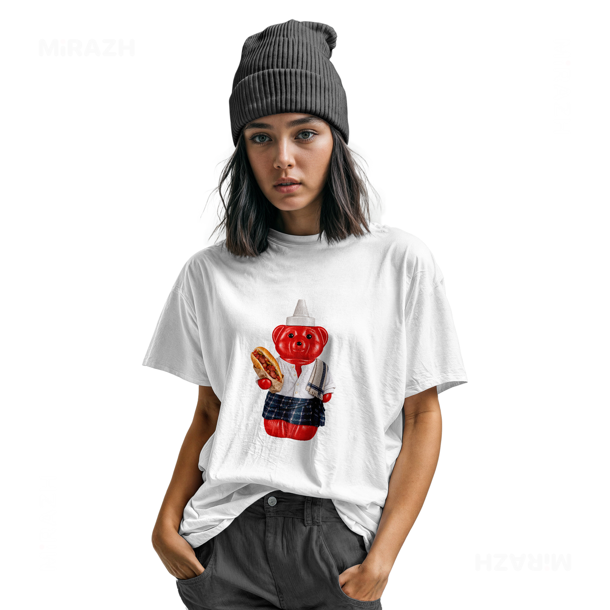 SosKhersiBandari Youth T Shirt 04 White