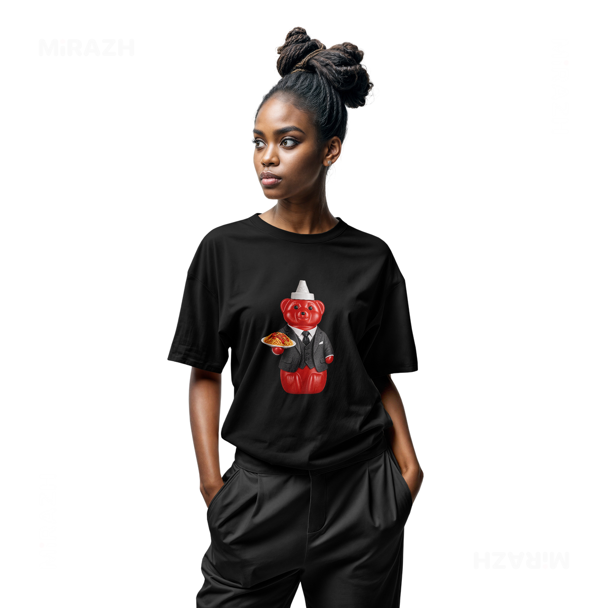 SosKhersiMakaroni Adult T Shirt 04 Black