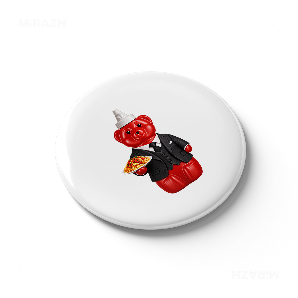 SosKhersiMakaroni Button Magnet 03 Round