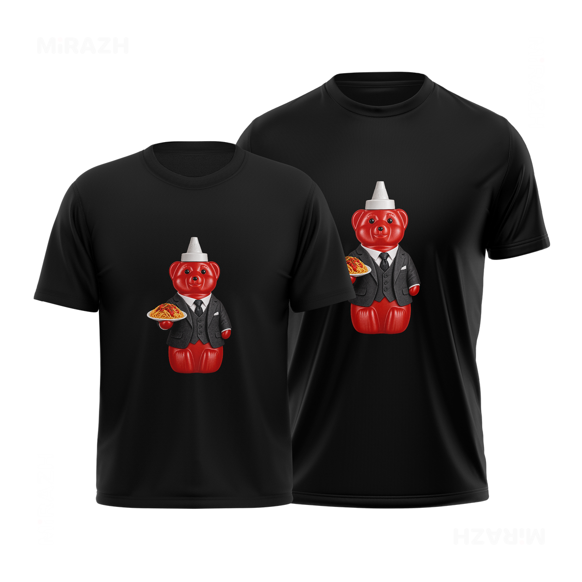 SosKhersiMakaroni Couple T Shirt 01 Black