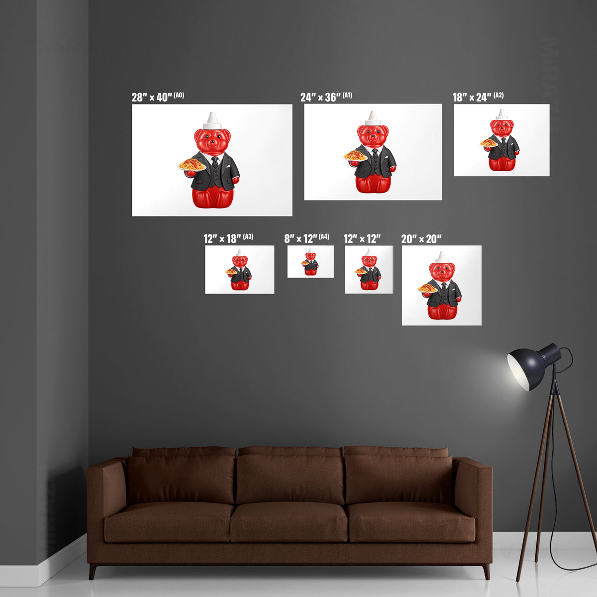 SosKhersiMakaroni Frameless Poster 06 Semi Glossy