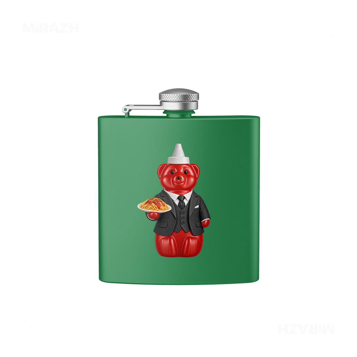 SosKhersiMakaroni Hip Flasks 01 Green