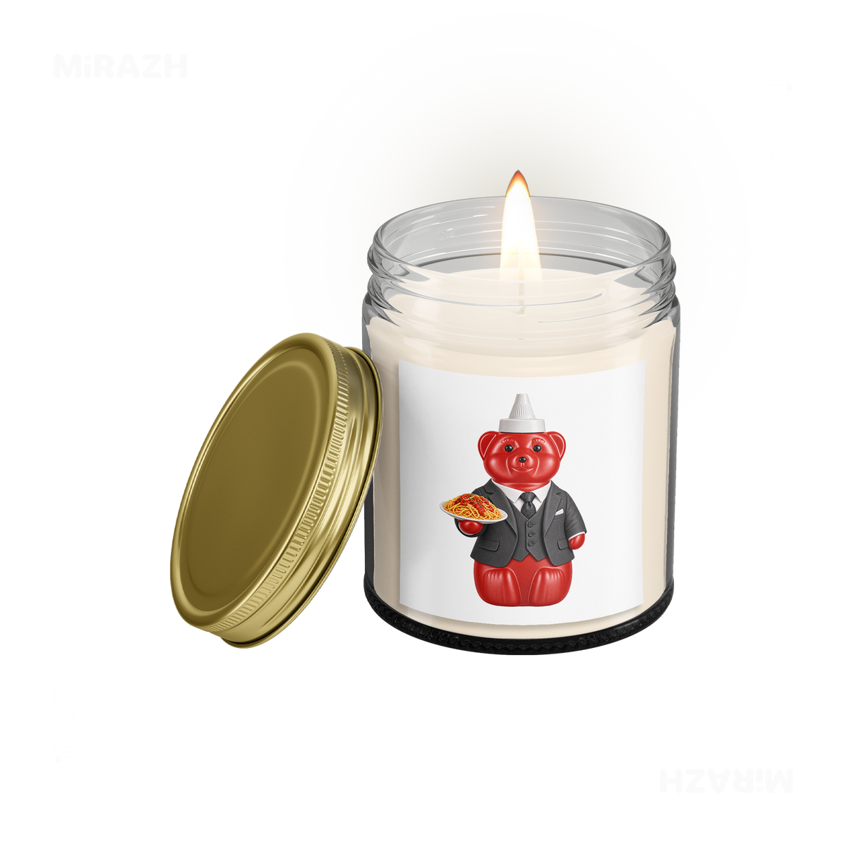 SosKhersiMakaroni Scented Candle 01 Clear