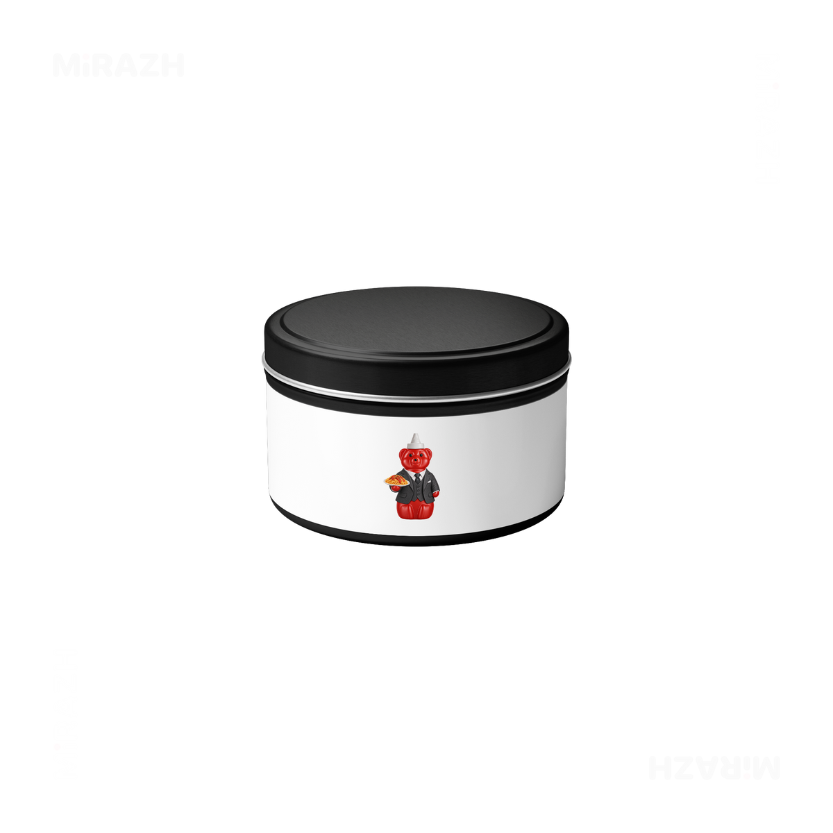 SosKhersiMakaroni Tin Candle 04 Black