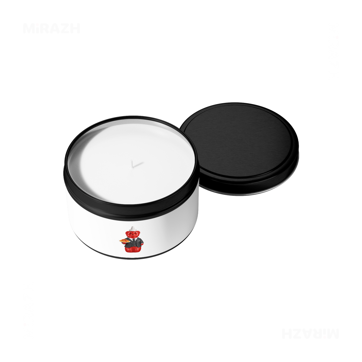 SosKhersiMakaroni Tin Candle 05 Black