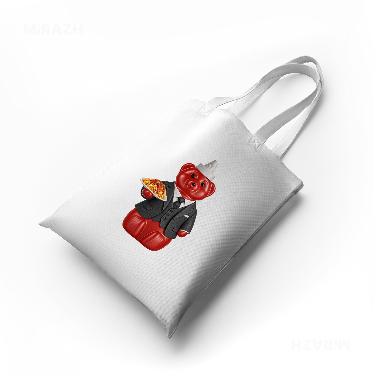 SosKhersiMakaroni Tote Bags 04 White