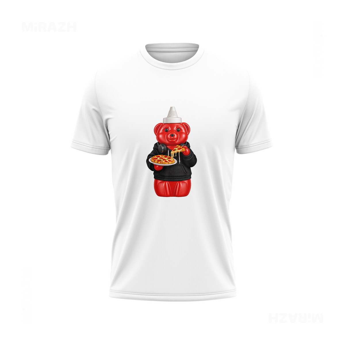 SosKhersiPizza Adult T Shirt 01 White