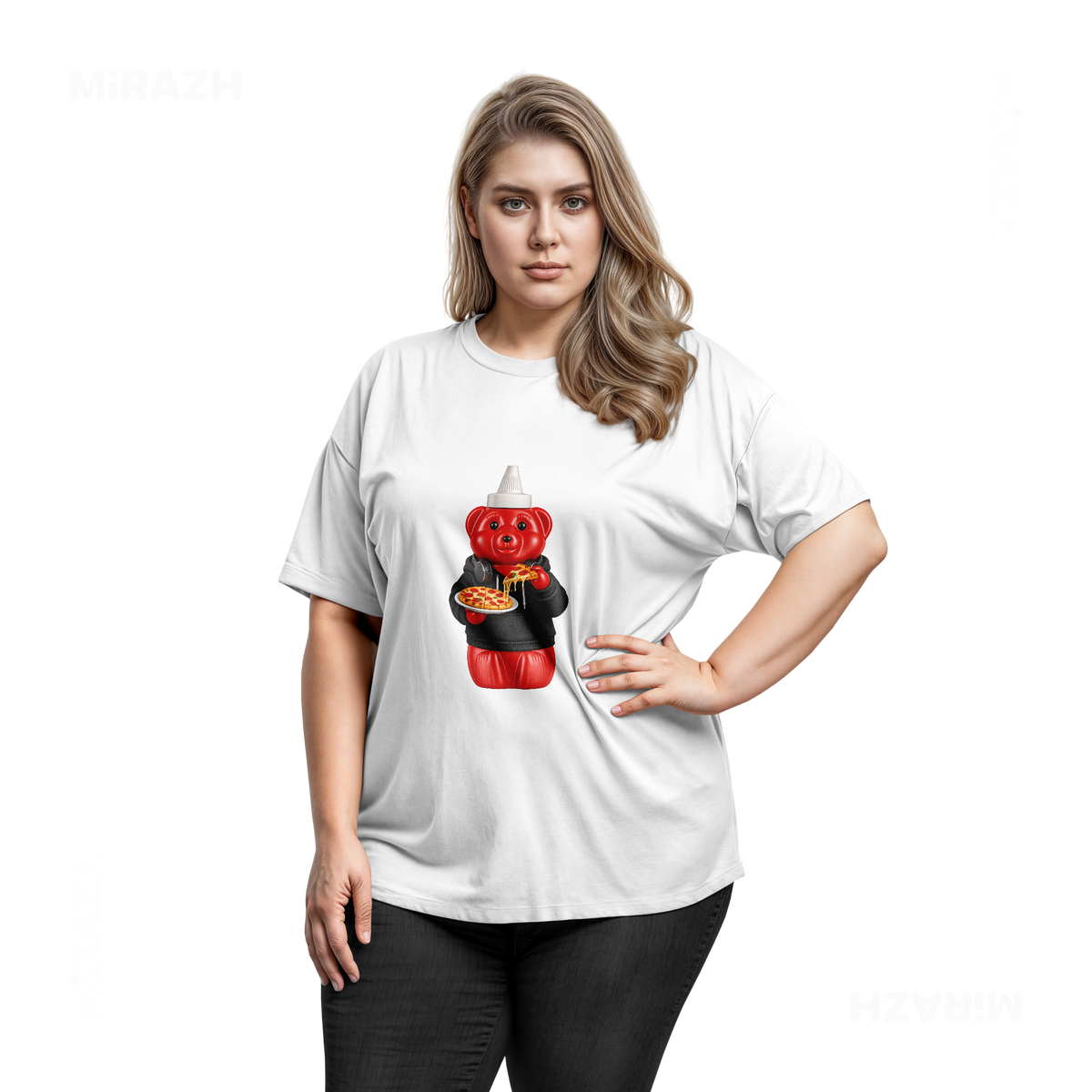 SosKhersiPizza Adult T Shirt 03 White
