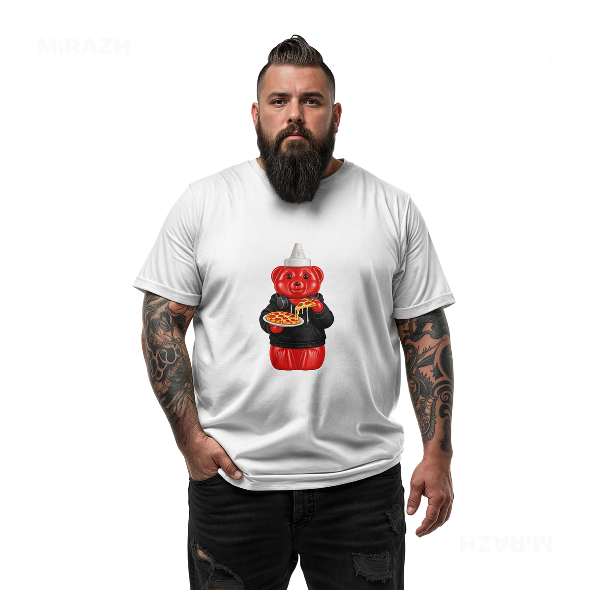 SosKhersiPizza Adult T Shirt 05 White