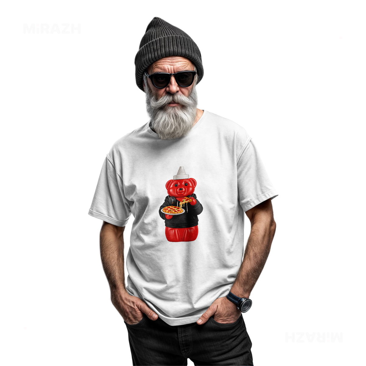 SosKhersiPizza Adult T Shirt 06 White