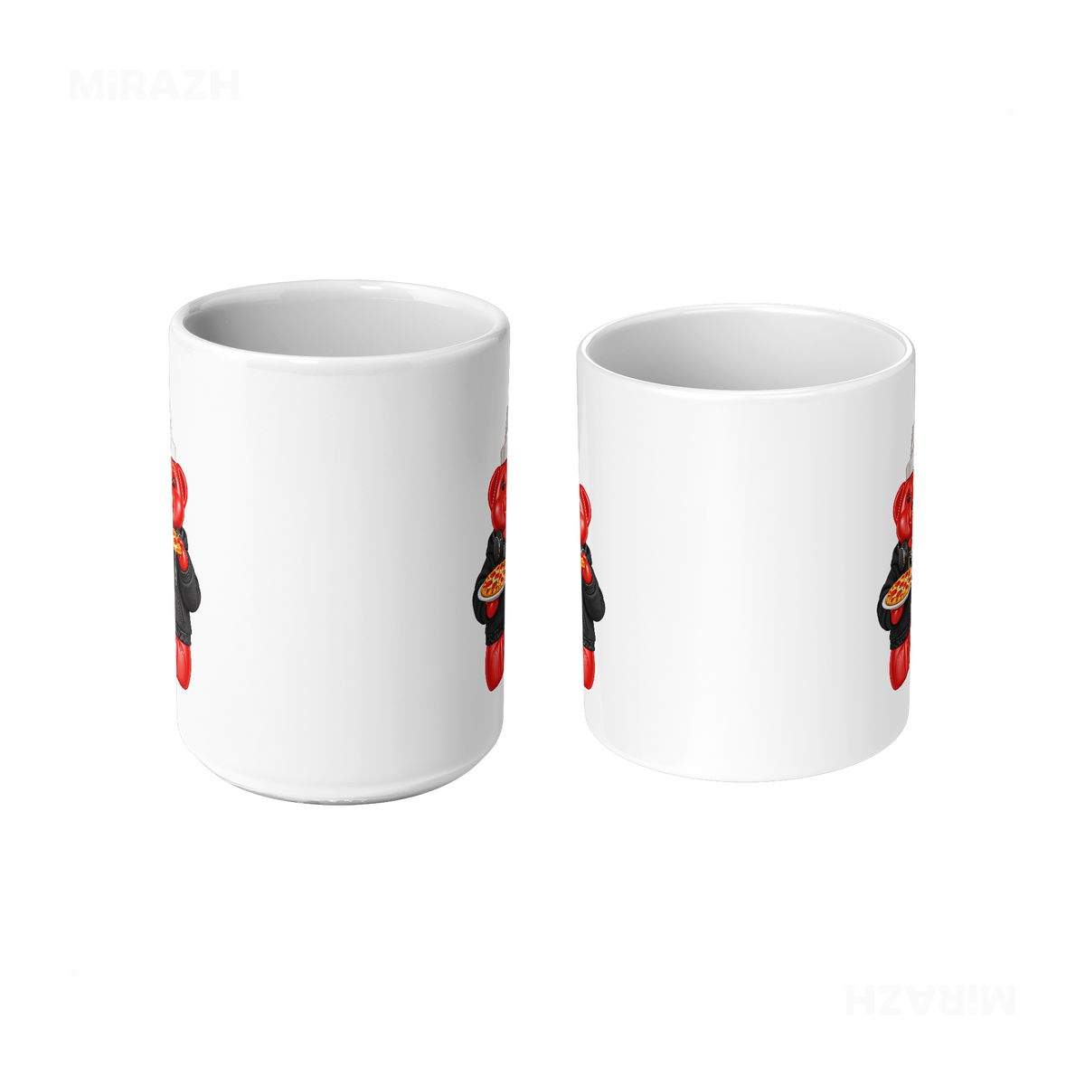SosKhersiPizza Ceramic Mug 09 White