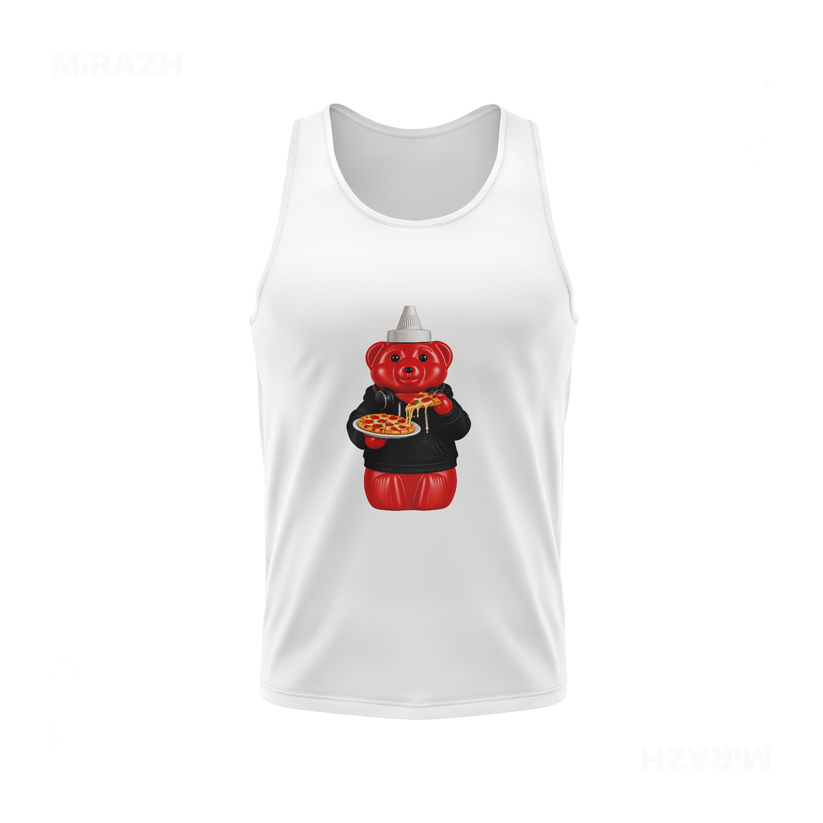 SosKhersiPizza Tank Tops 01 White