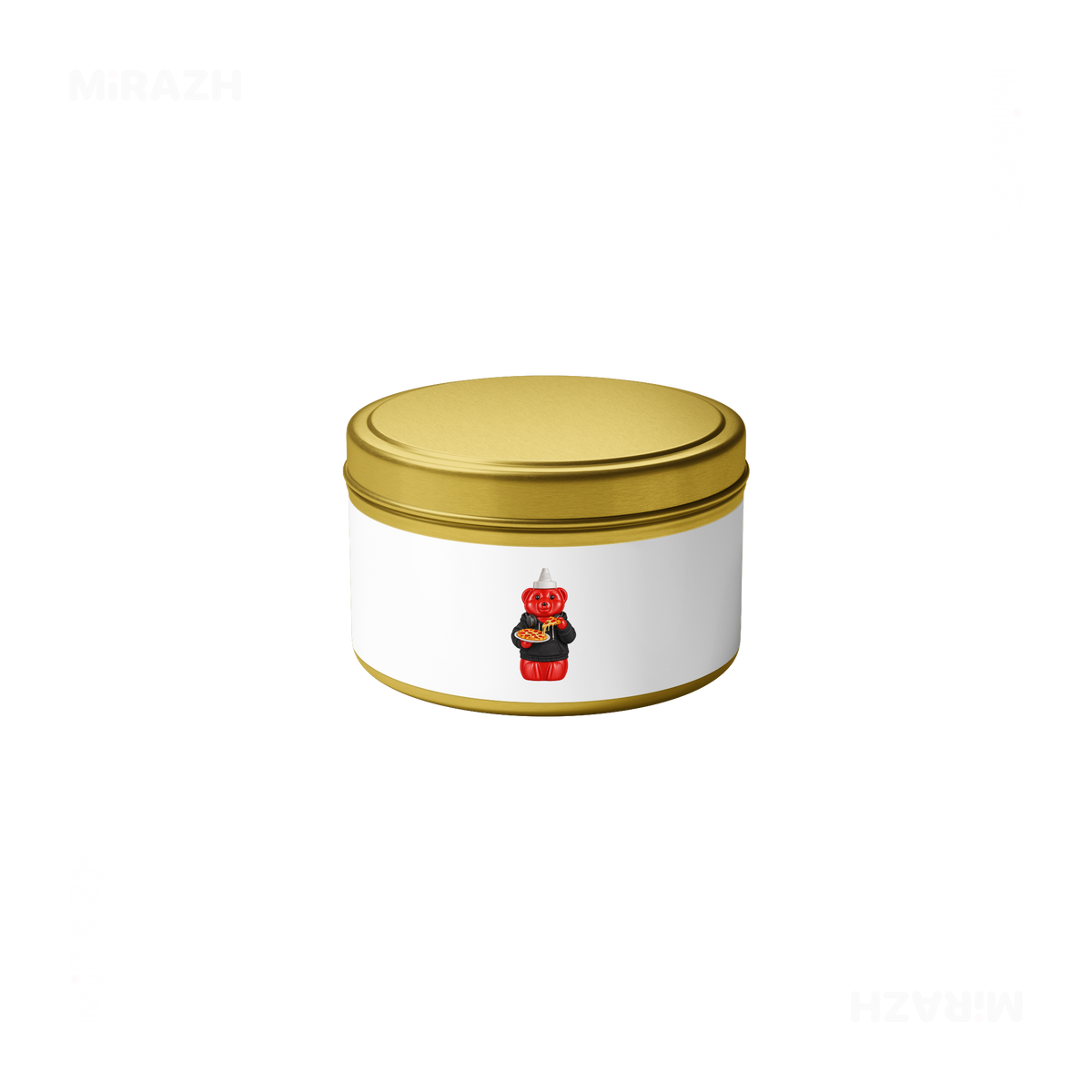 SosKhersiPizza Tin Candle 04 Gold