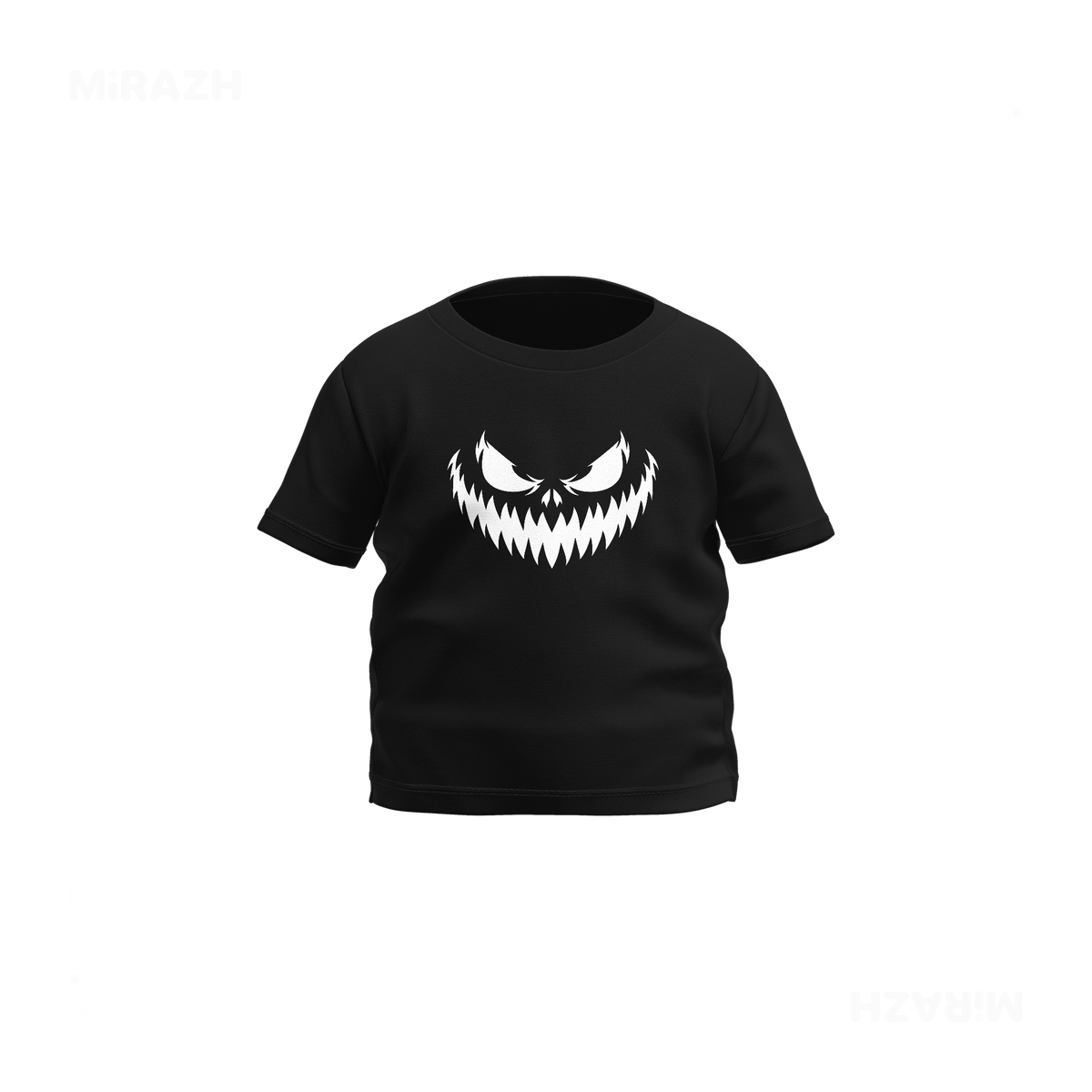 WickedJackOLantern Baby T Shirt 01 Black