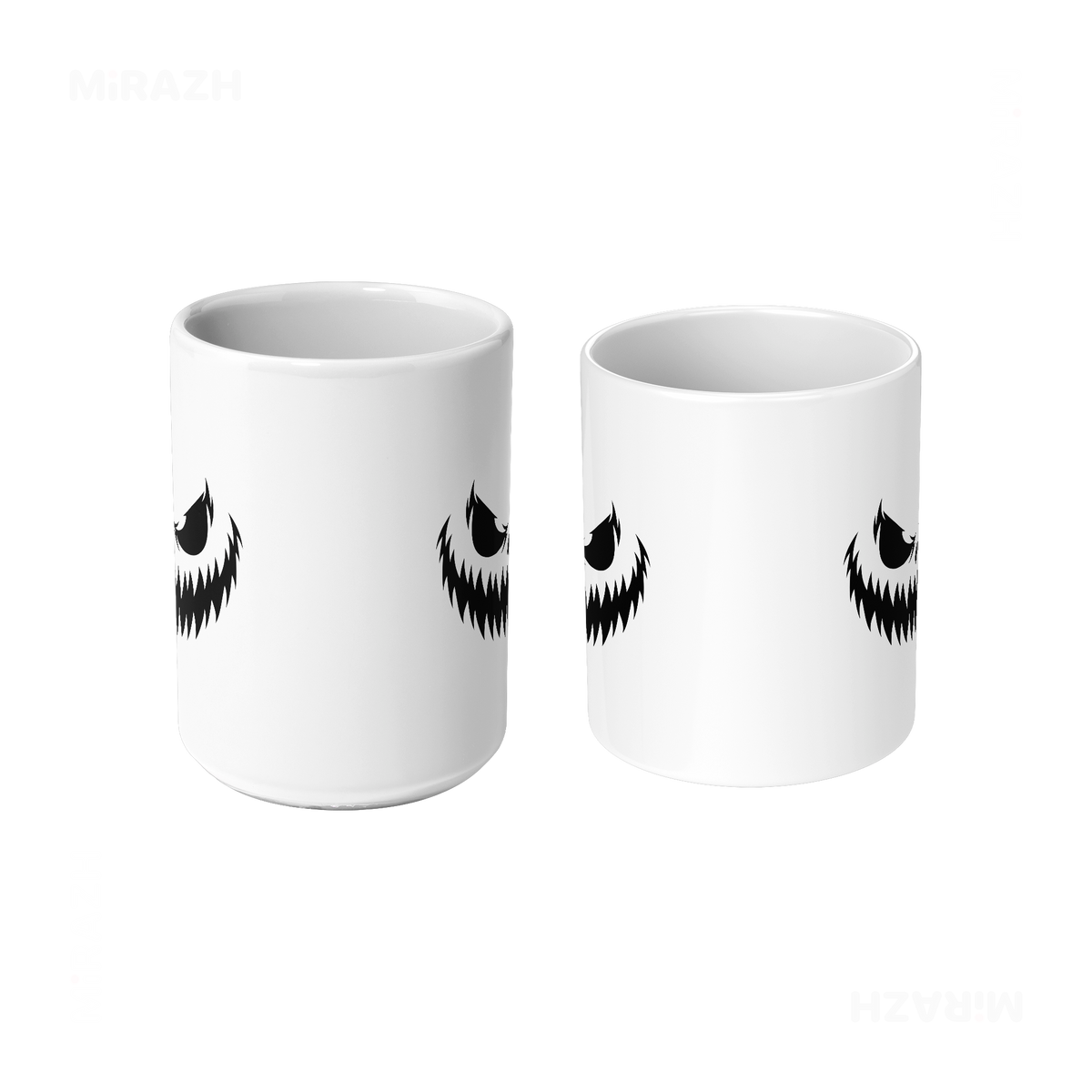WickedJackOLantern Ceramic Mug 09 White