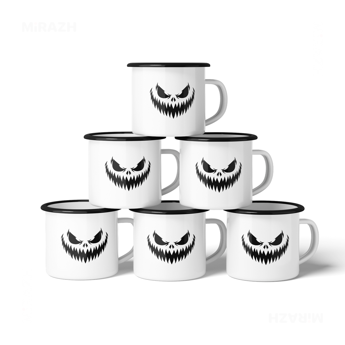 WickedJackOLantern Enamel Camping Mug 06