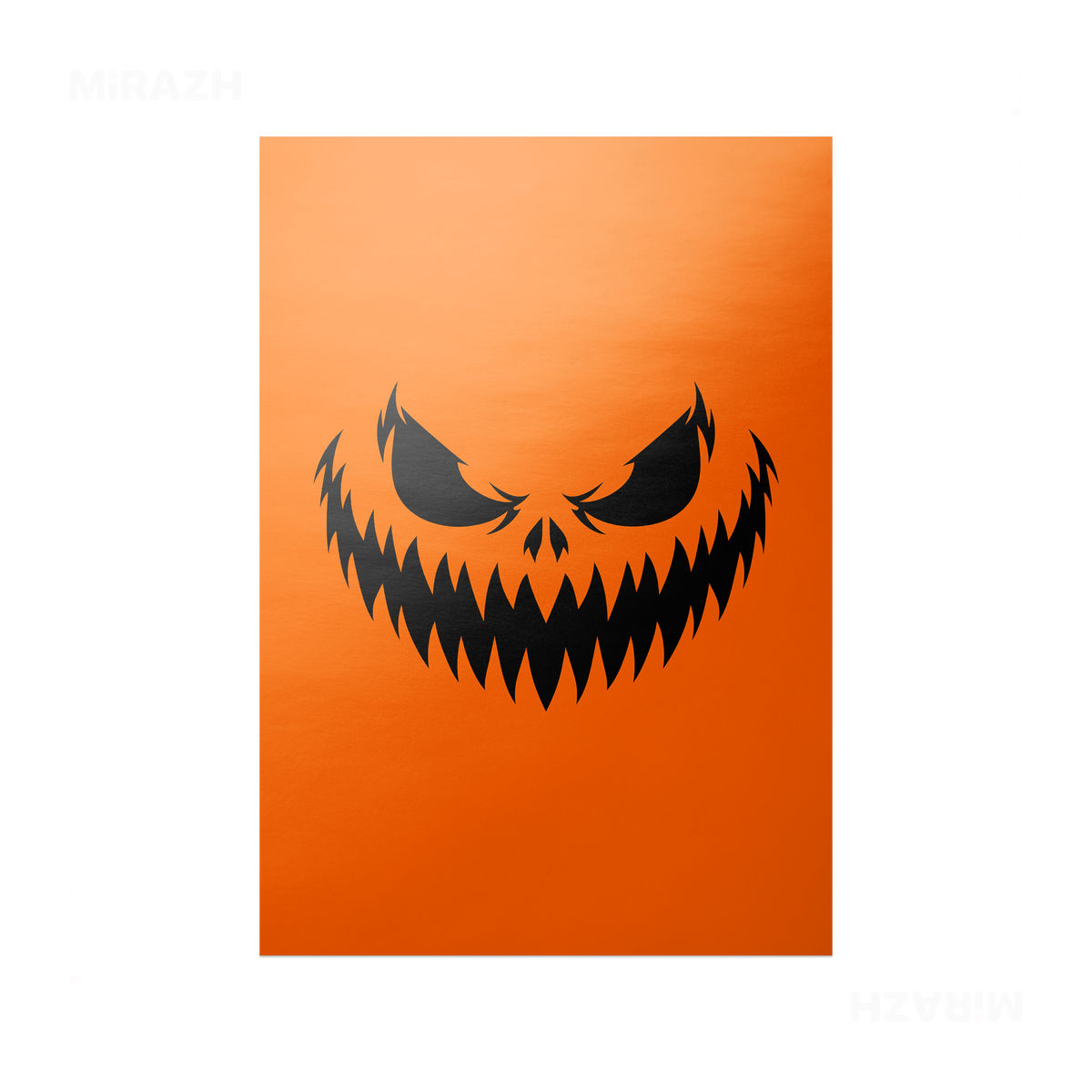 WickedJackOLantern Frameless Poster 01 Semi Glossy