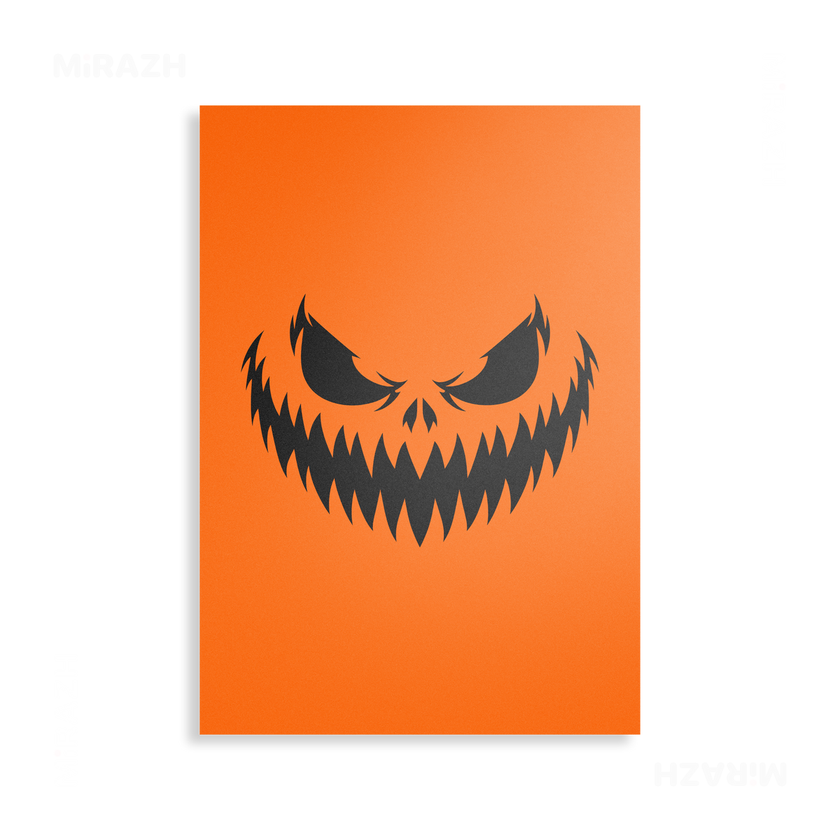 WickedJackOLantern Metallic Print 01 Aluminum