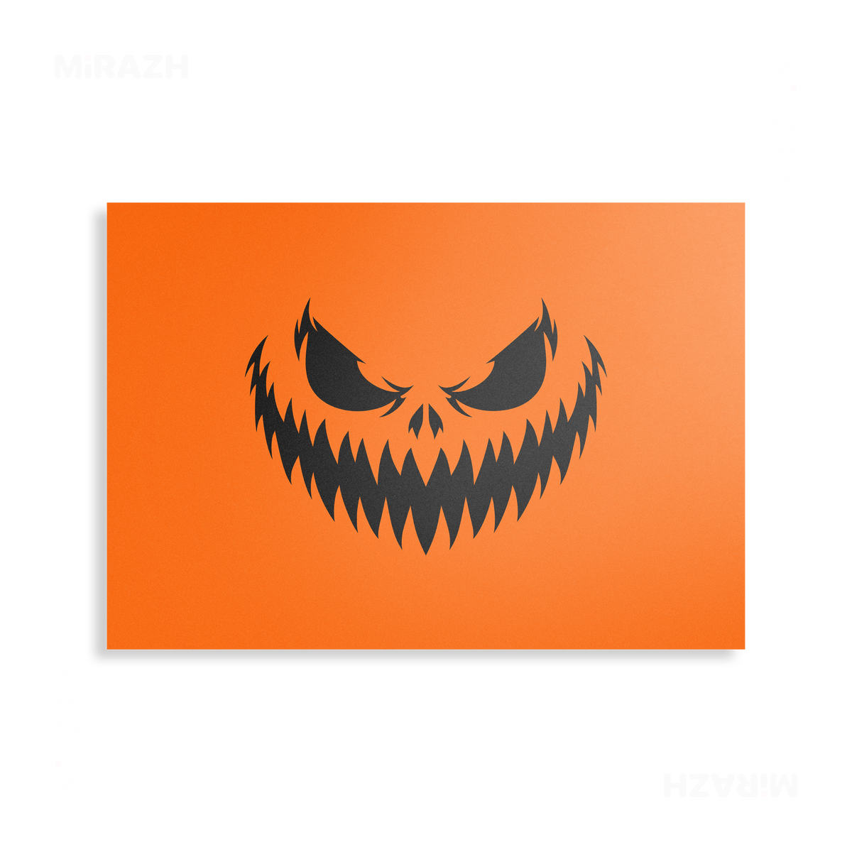 WickedJackOLantern Metallic Print 03 Aluminum