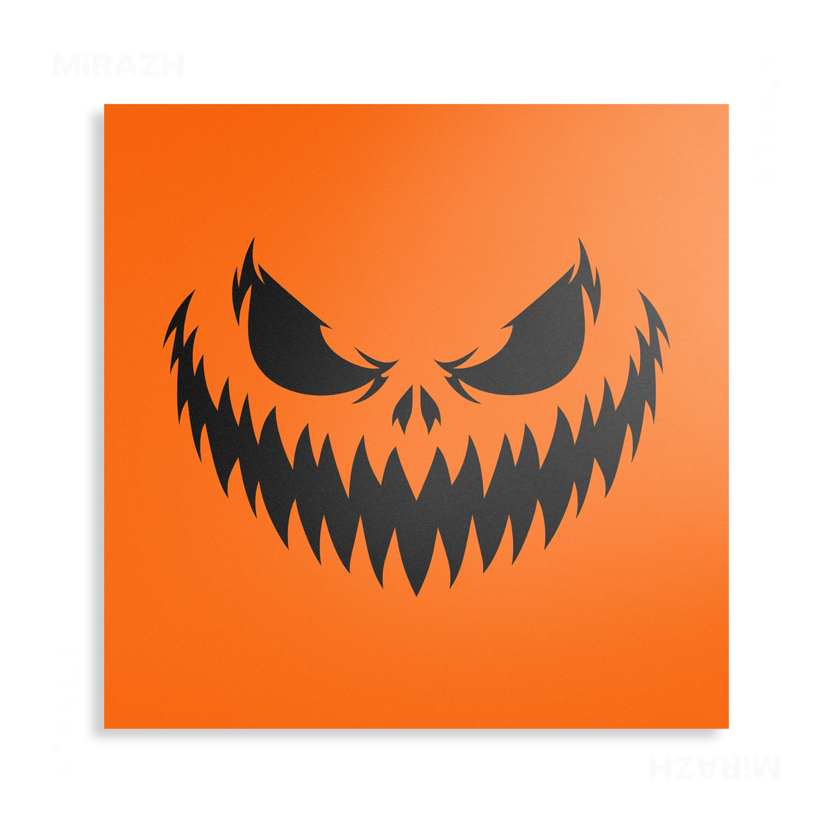 WickedJackOLantern Metallic Print 04 Aluminum