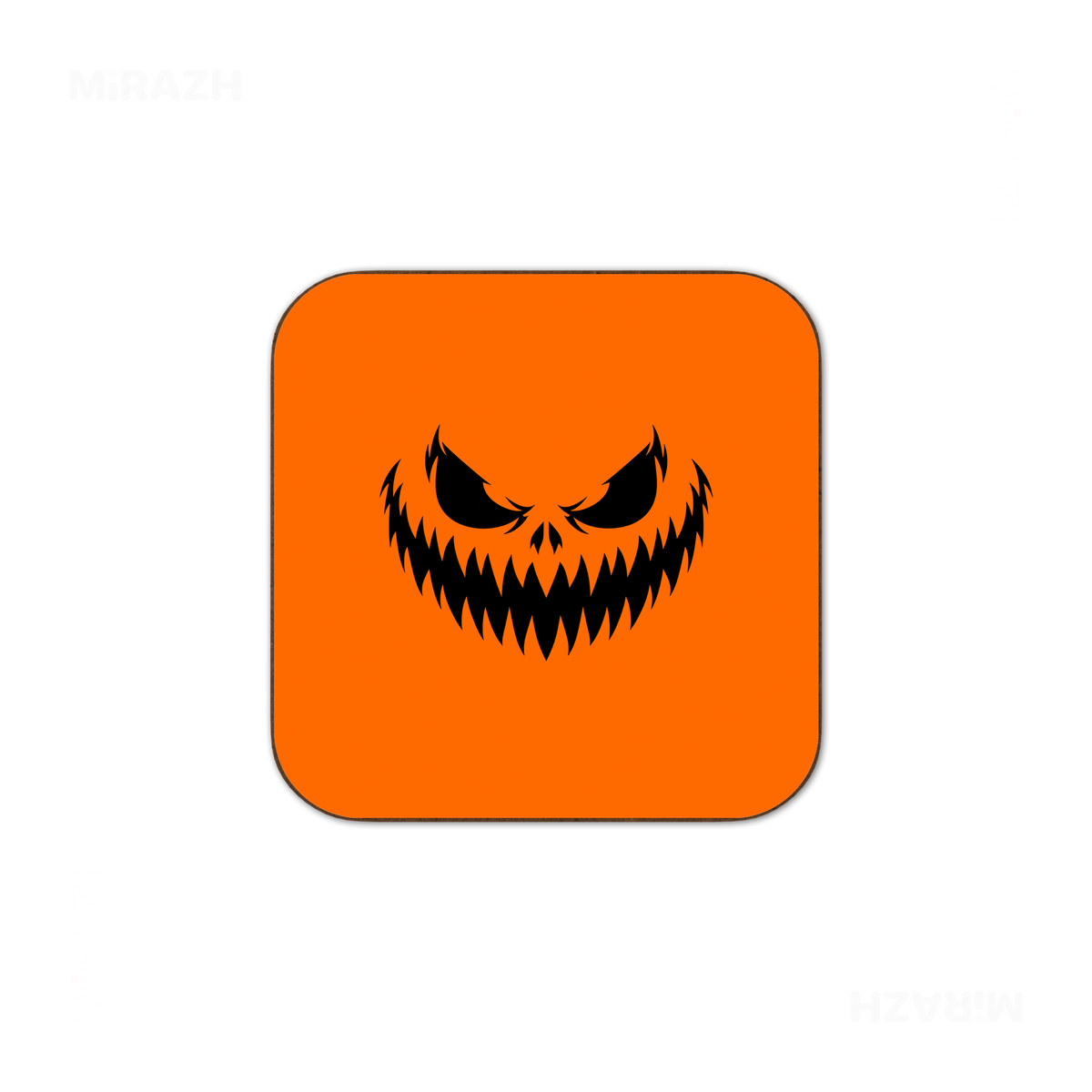 WickedJackOLantern Semi Glossy Coaster 03