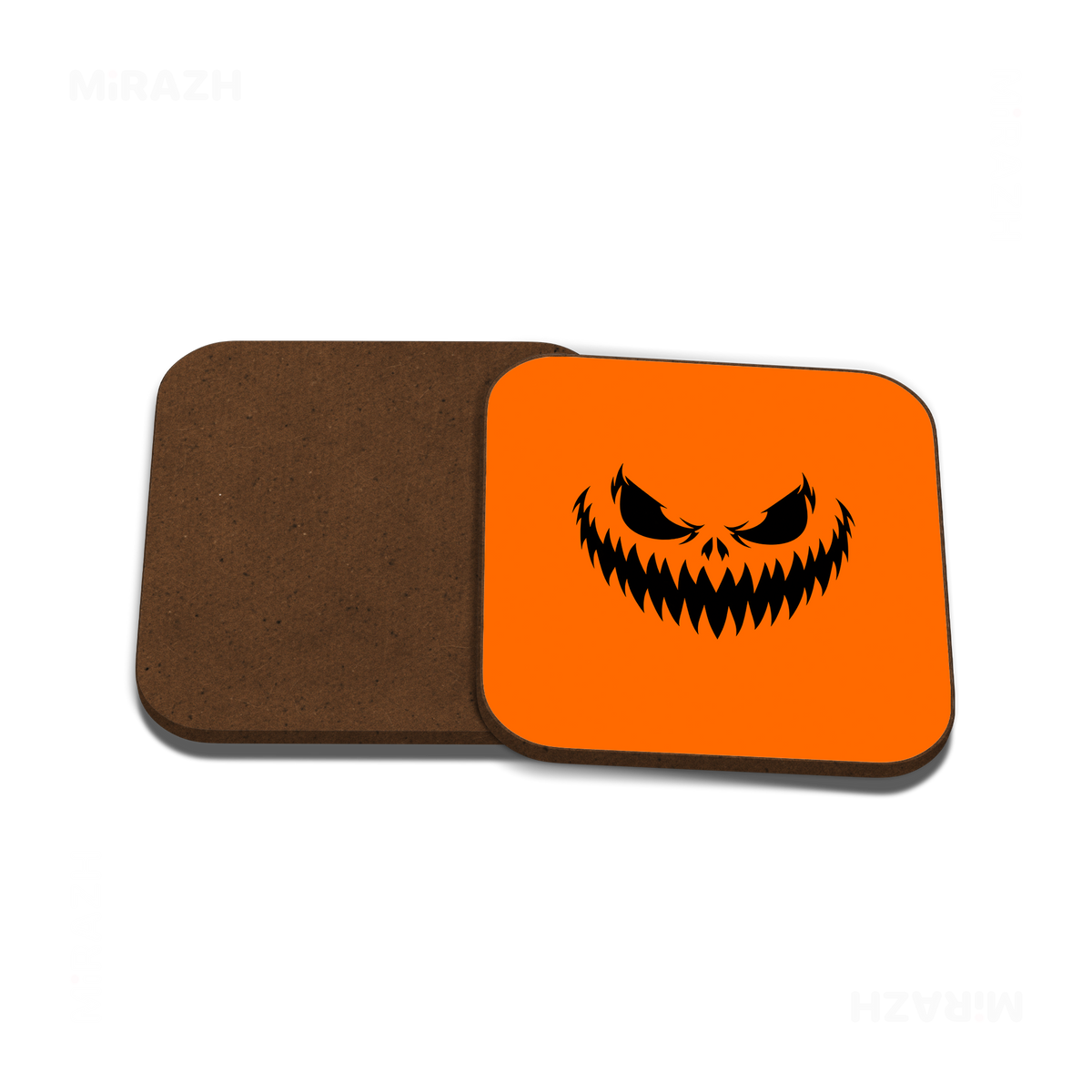 WickedJackOLantern Semi Glossy Coaster 05