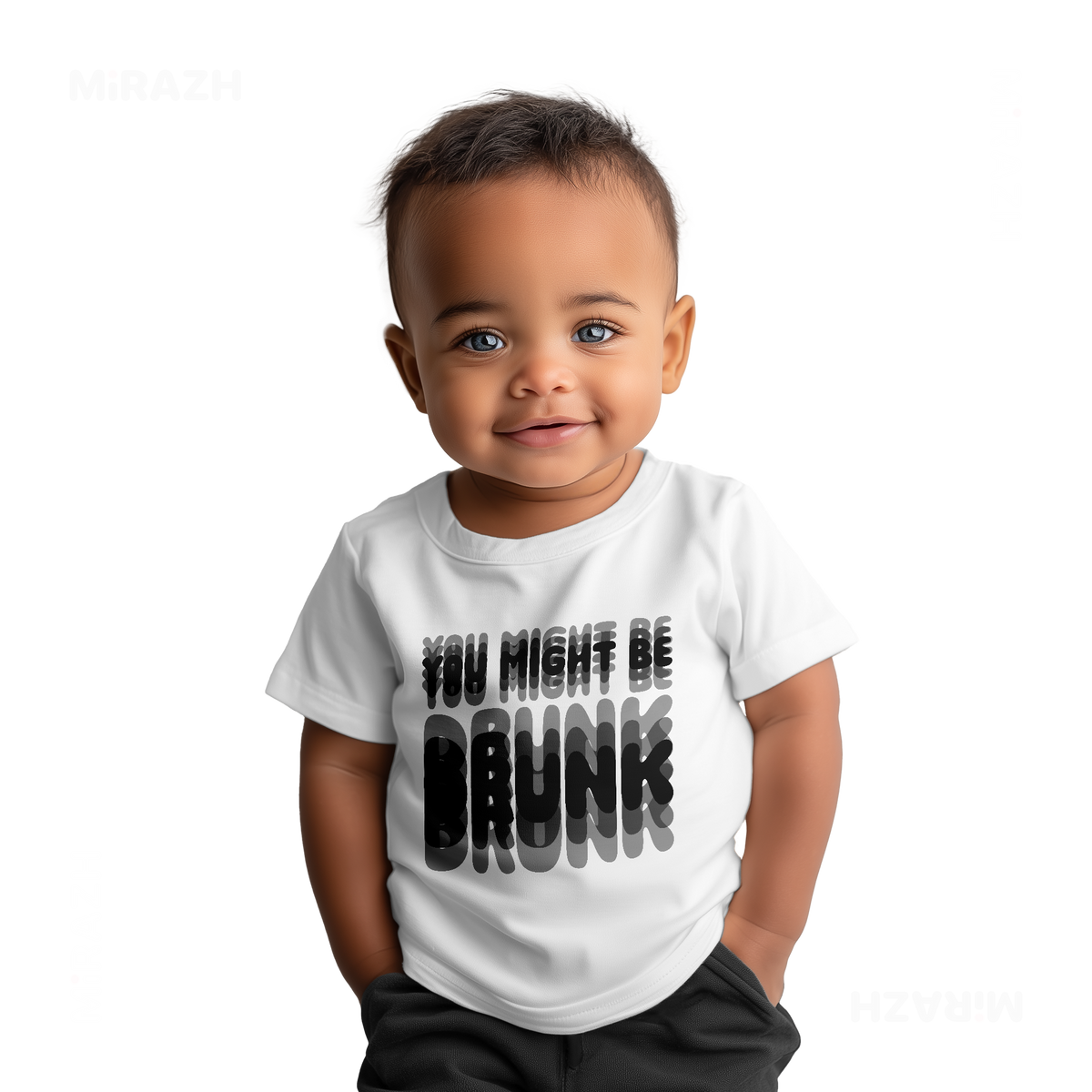 YouMightBeDrunk Baby T Shirt 05 White