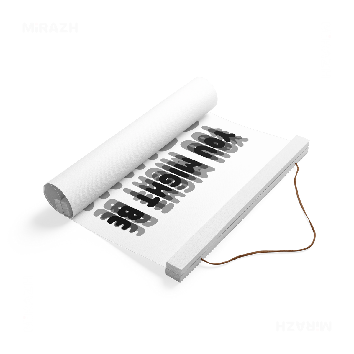 YouMightBeDrunk Magnetic Hanger Poster 04 White Wood