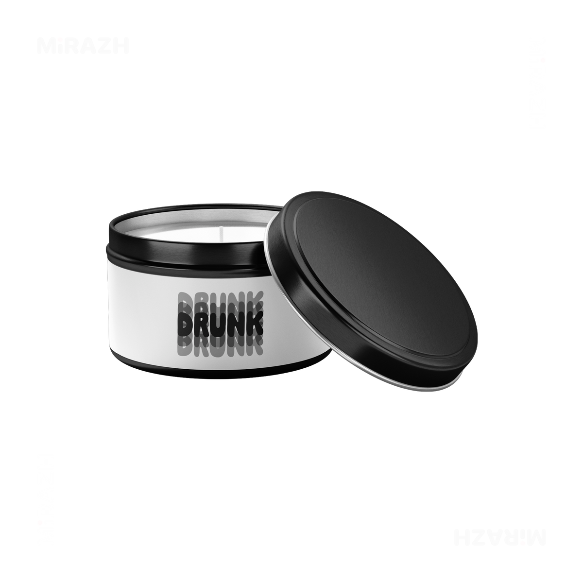 YouMightBeDrunk Tin Candle 03 Black