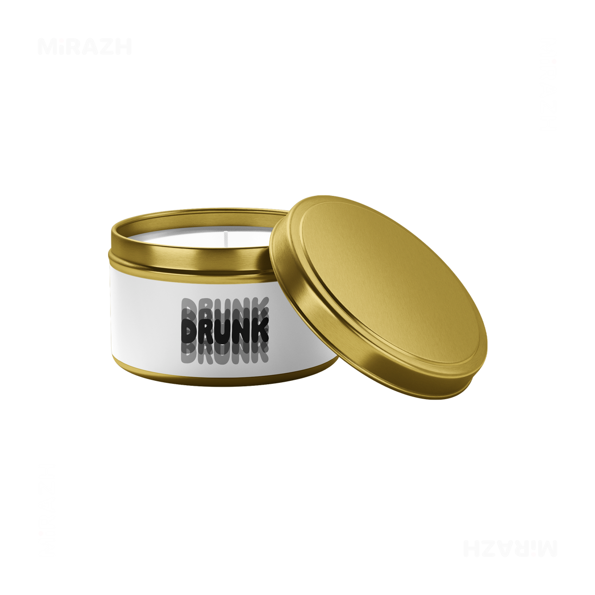 YouMightBeDrunk Tin Candle 03 Gold
