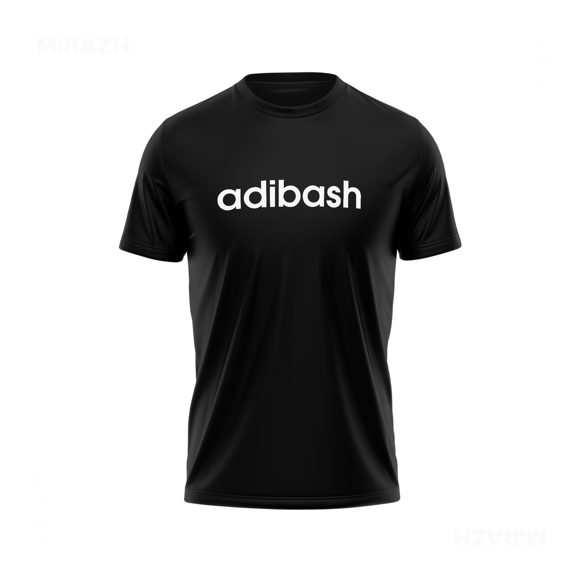 adibash Adult T Shirt 01 Black